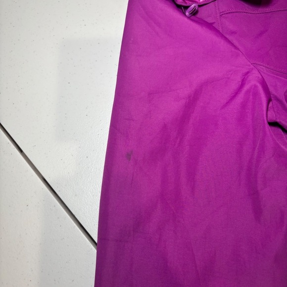 Gerry Fuchsia‎ Hot Pink Full Zip Hooded Raincoat Jacket Medium Zipped Pockets - Picture 7 of 14
